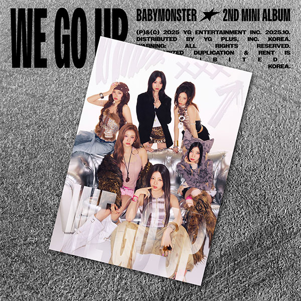 YG Babymonster: We Go Up Mini Postcard Version