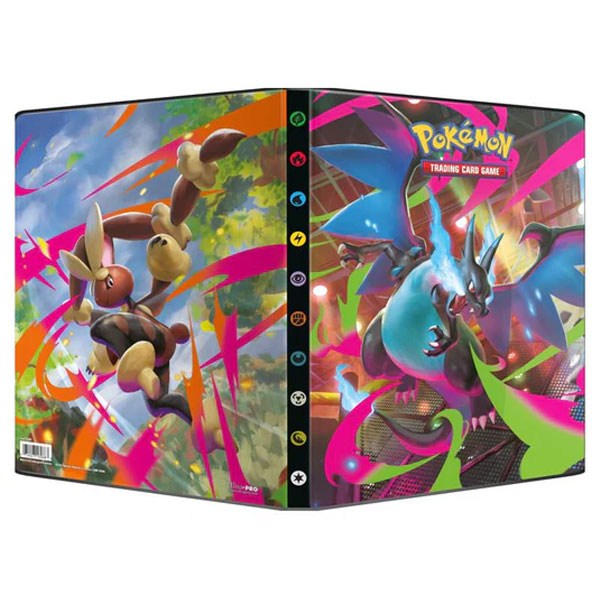 Pokemon Pokémon TCG: Mega Evolution 02 Phantasmal Flames Album na karty A4 (180 kariet)