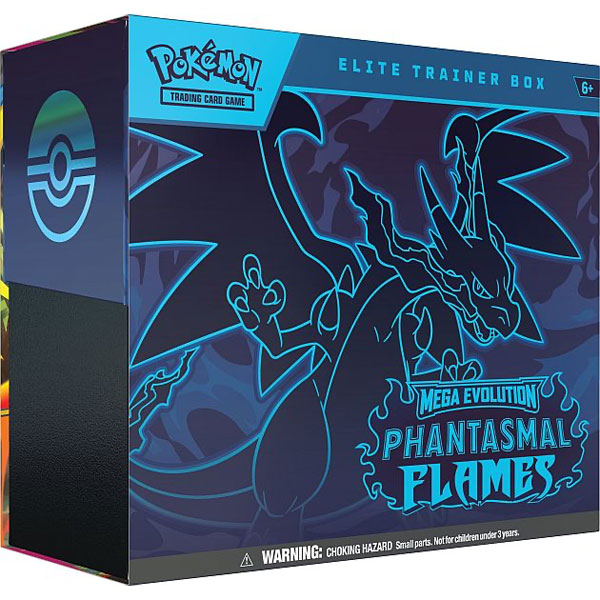 Pokemon Pokémon TCG: Mega Evolution 02 Phantasmal Flames Elite Trainer Box
