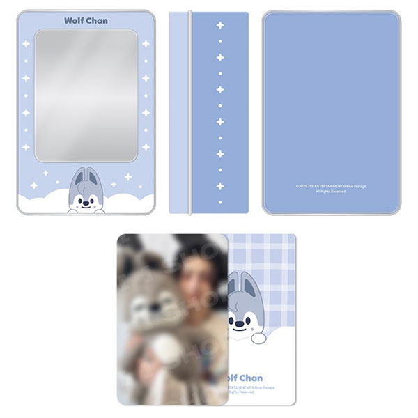 JYP Entertainment Stray Kids celebrATE: SKZOO Photocard Tincase Wolf Chan