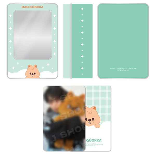 JYP Entertainment Stray Kids celebrATE: SKZOO Photocard Tincase HAN QUOKKA