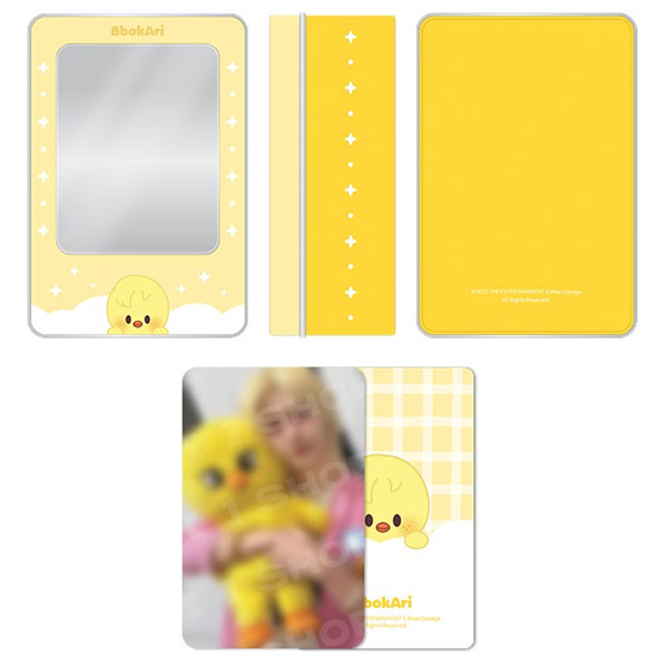 JYP Entertainment Stray Kids celebrATE: SKZOO Photocard Tincase BbokAri