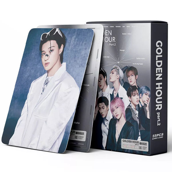 LOMO card ATEEZ Golden Hour: Part 2 LOMO Cards 55 ks Zberateľské karty