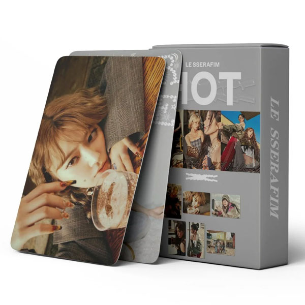 LOMO card Le Sserafim - HOT LOMO Cards 55 ks Zberateľské karty