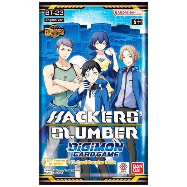 Bandai Digimon TCG: Hacker's Slumber (BT-23) booster pack