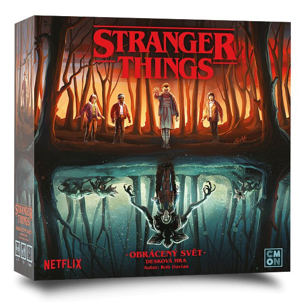Blackfire Stranger Things: Obrácený svět - stolová hra