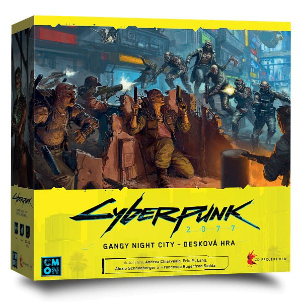 Blackfire CYBERPUNK 2077: Gangy Night City - stolová hra