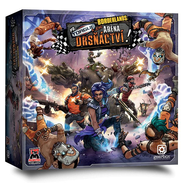 Blackfire Borderlands: Mr. Torgue a jeho Aréna drsňáctví - stolová hra