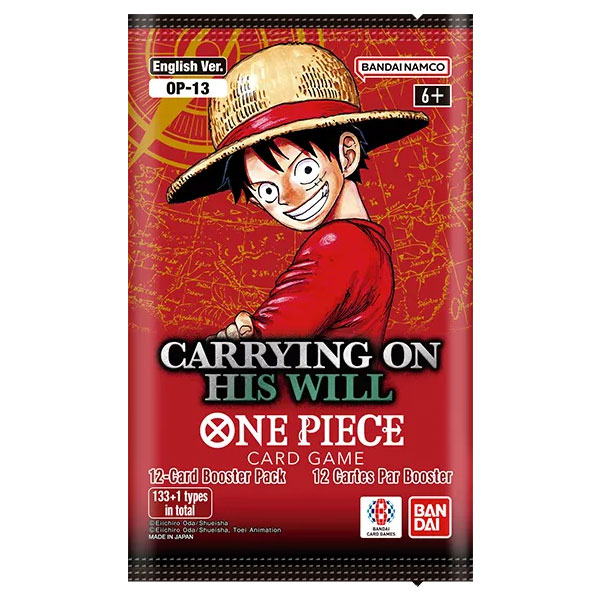 Bandai One Piece TCG: Carrying on His Will Booster Pack OP-13