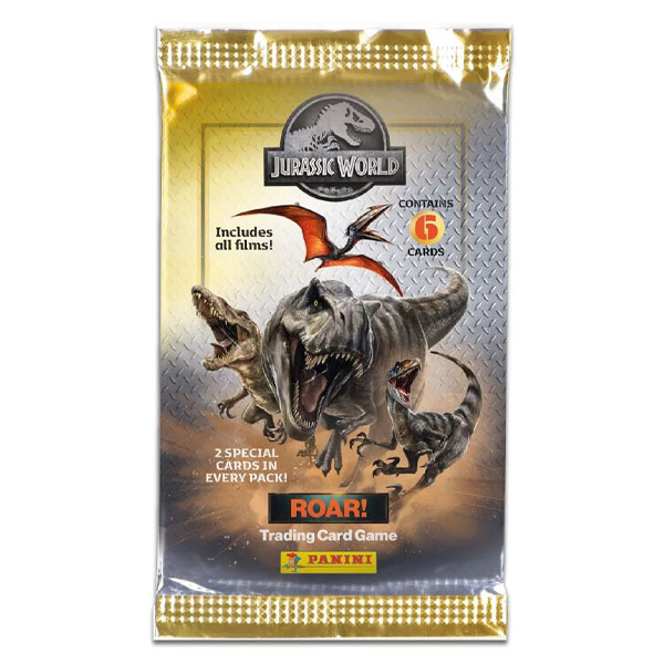 Panini Books Panini Jurassic World Roar! zberateľské karty booster pack