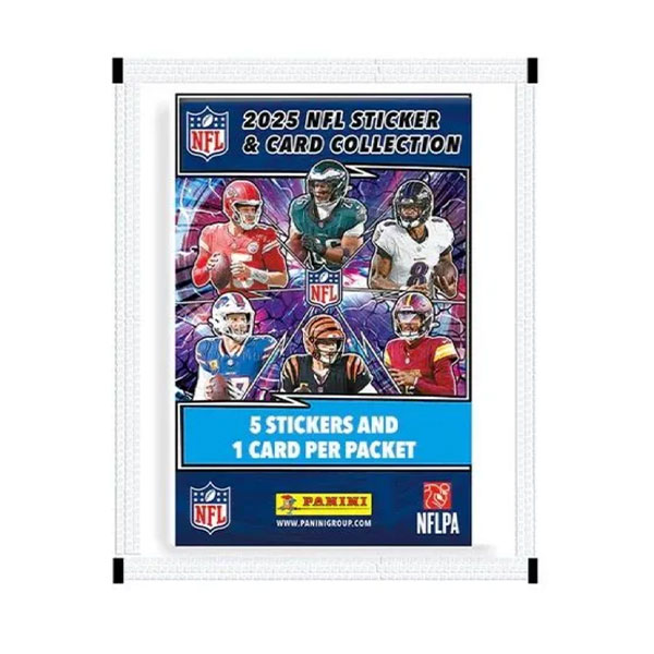 Panini Books Panini NFL Sticker & Card Collection 2025 samolepky