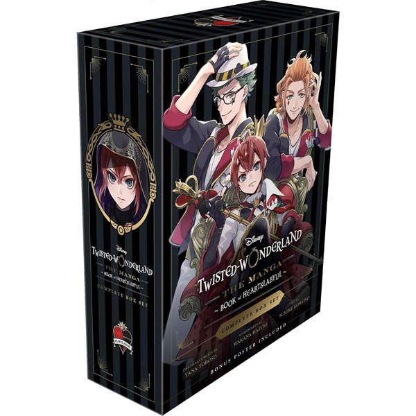 Viz Media Disney Twisted-Wonderland: The Manga – Book of Heartslabyul Complete Box Set 1-4
