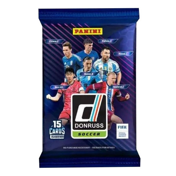 Panini Books Futbalové karty Panini Donruss FIFA Soccer 2024/2025 Blaster booster pack