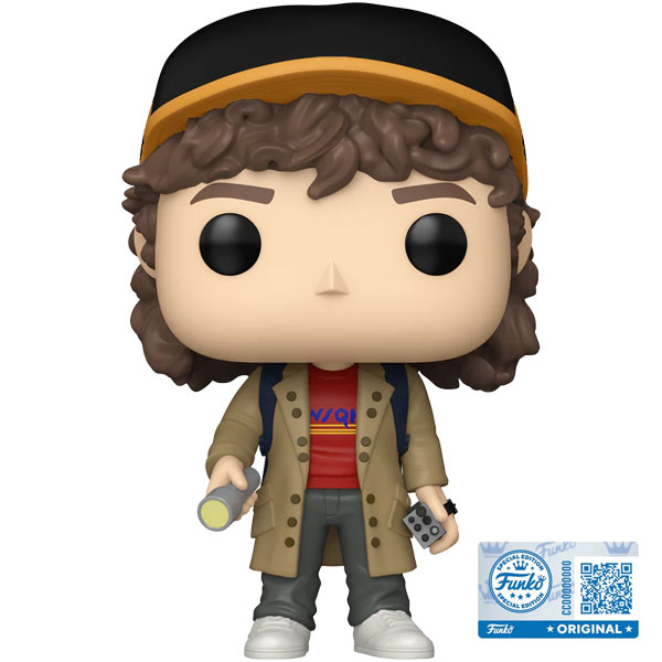 Funko POP! Stranger Things: Dustin Henderson with Flashligh Special Edition (Season 5)