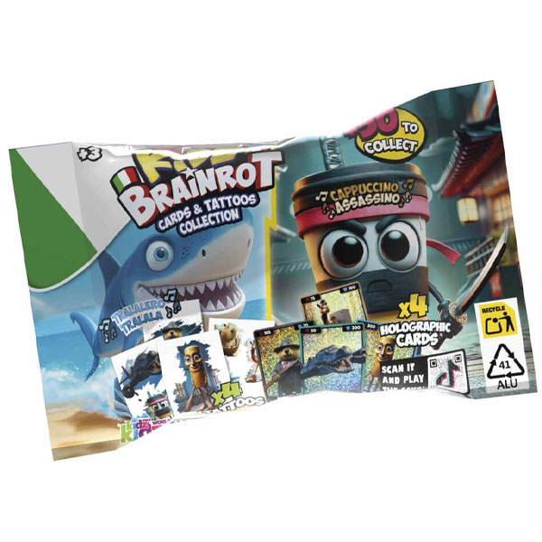 Skifidol Italian Brainrot Cards & Tatoos Collection