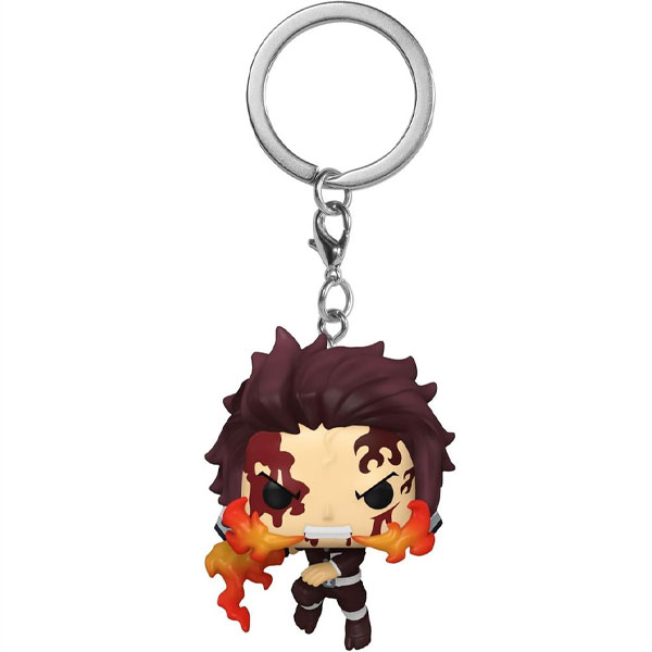 Funko Pocket POP! Demon Slayer Tanjiro Kamado (Dancing Flash) Kľúčenka