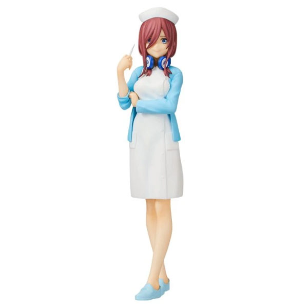 Sega Goods Quintessential Quintuplets figure Nakano Miku (SPM Figure Nurse Ver) 21 cm
