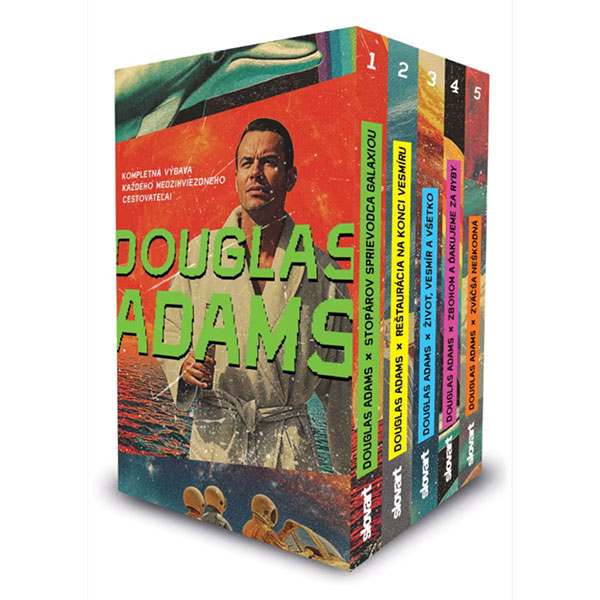 Slovart SET Stopárov sprievodca galaxiou