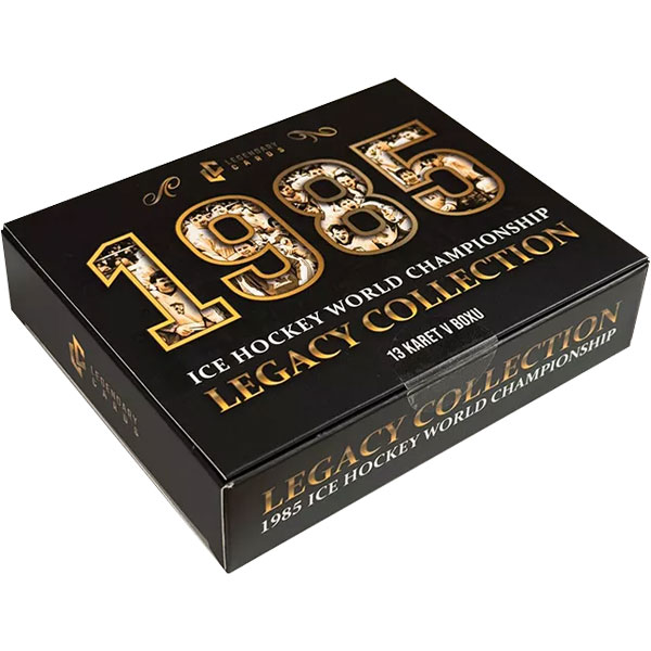 Legendary Cards Hokejové karty LC Legacy Collection Hockey 1985 Ice Hockey World Championship Hobby Box