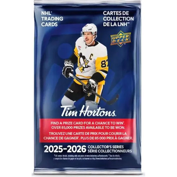 Hokejové karty Upper Deck 2025/2026 Tim Hortons Hockey Hobby
