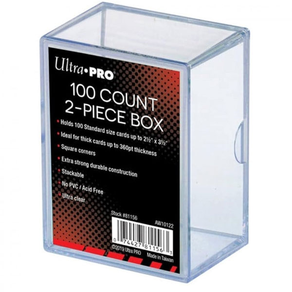 Ultra PRO Krabička plastová na karty UltraPro na 100 kariet dvojdielna