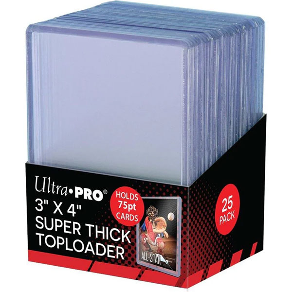 Ultra PRO Toploader plastový na karty UltraPro 75 pt 25 ks