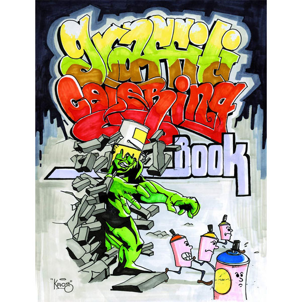 Dokument Press Graffiti Coloring Book