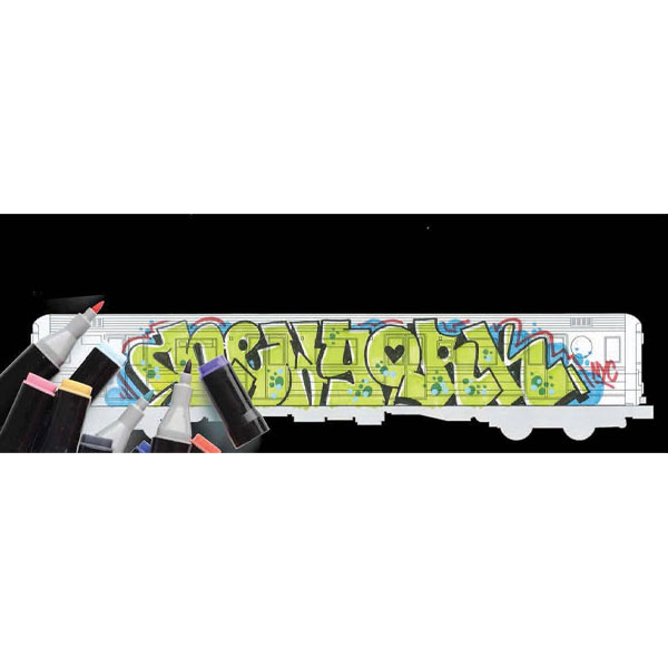 Dokument Press Subway Scrawl