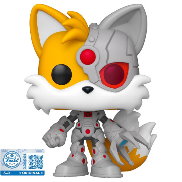 Funko POP! Justice League x Sonic the Hedgehog: Tails as Cyborg
