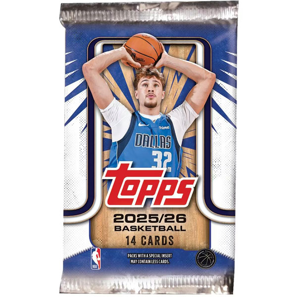 NBA karty Topps Basketball 2025/2026 Mega Booster Pack
