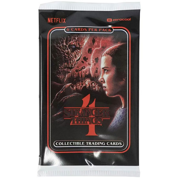 Zerocool Zberateľské karty Stranger Things Season 4 Hobby booster pack