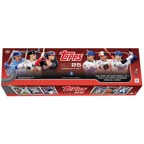 MLB Baseball karty Topps 2025 Complete Sets Hobby Box