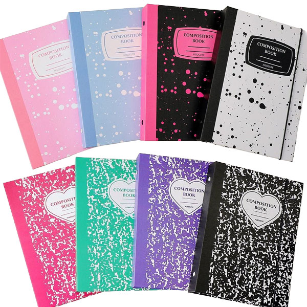 Composition Book Binder A5 Album na karty