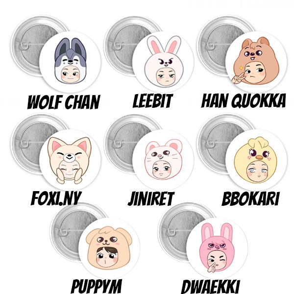 Stray Kids X SKZOO Odznak