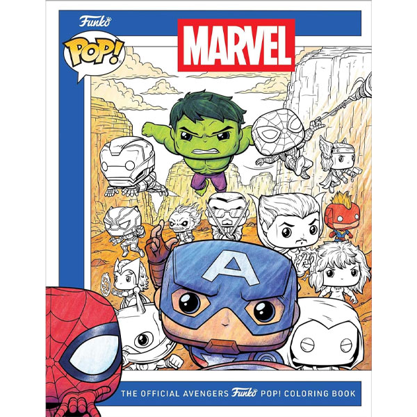 Insight Marvel: The Official Avengers Funko POP! Coloring Book