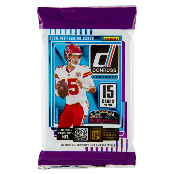 Panini Books NFL karty Panini Donruss Football 2025 Blaster booster pack
