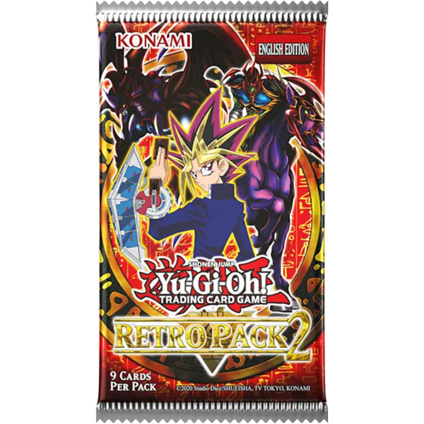 Konami Yu-Gi-Oh! TCG: Retro Pack 2 Reprint Booster Pack