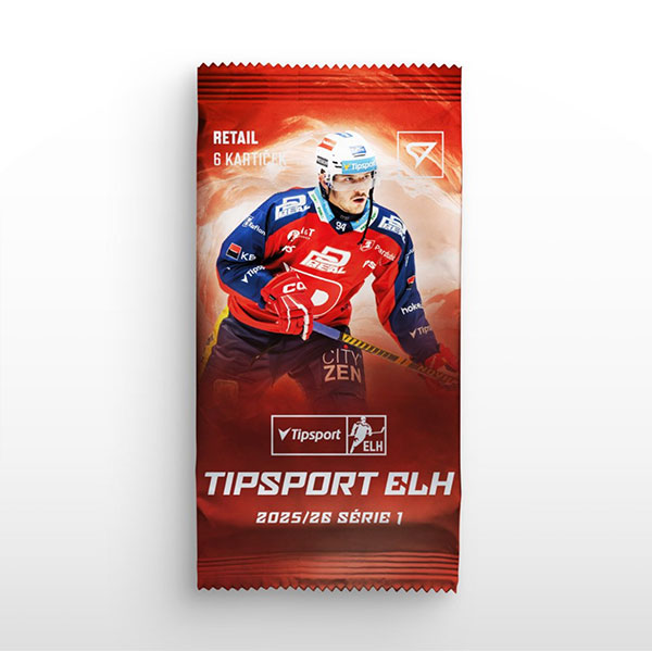 Hokejové karty SportZoo Tipsport ELH 2025/26 – 1. séria Retail booster pack