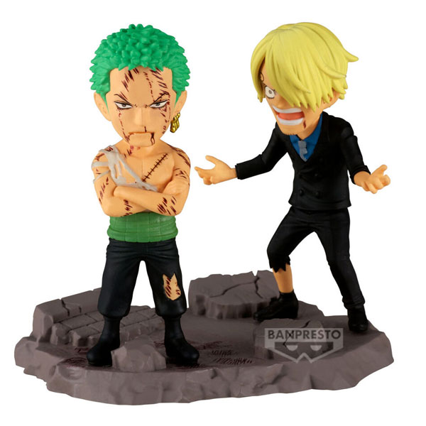 Banpresto One Piece Roronoa Zoro & Sanji figure 8 cm