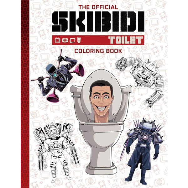 Scholastic Skibidi Toilet: The Official Coloring Book