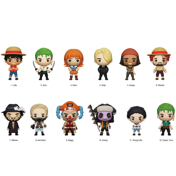 Monogram International One Piece 3D PVC Bag Clips Netflix Series 1