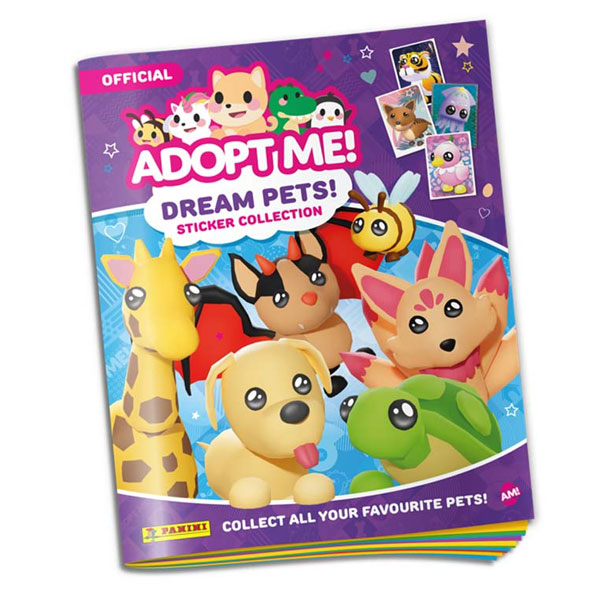 Panini Books Panini Adopt me! Dream Pets Album na samolepky