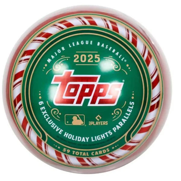 MLB Baseball karty Topps 2025 Holiday Tin