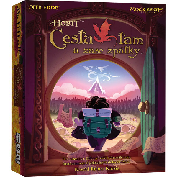 Blackfire Hobit: Cesta tam a zase zpátky - stolová hra