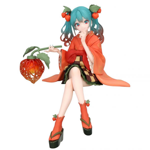 Furyu Hatsune Miku Noodle Stopper PVC Statue Flower Fairy Winter Cherry 15 cm