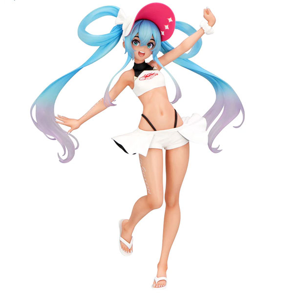 Furyu Hatsune Miku GT Project Trio-Try-iT PVC Statue Racing Miku 2024 Summer Holiday Ver. 23 cm