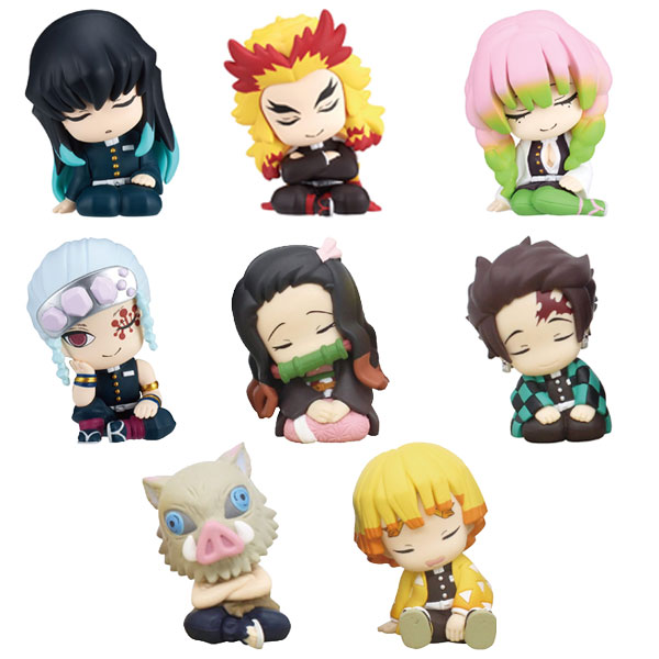 Takara Tomy Demon Slayer Kimetsu no Yaiba Twinchees Mini Figures Lil´Sleepers Wave 2 5 cm