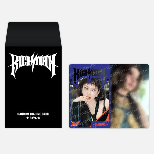 SM Entertainment Aespa: Random Trading Card Set B