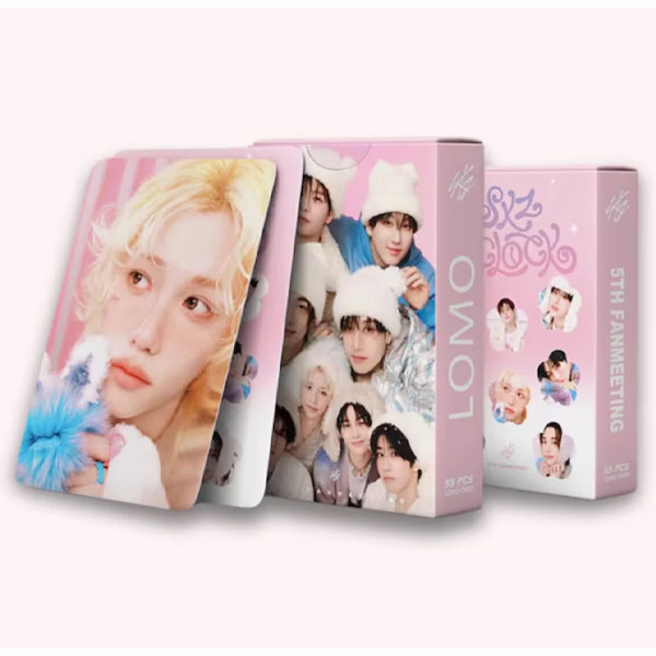 LOMO card Stray Kids - 5Th Fanmeeting LOMO Cards 55 ks Zberateľské karty