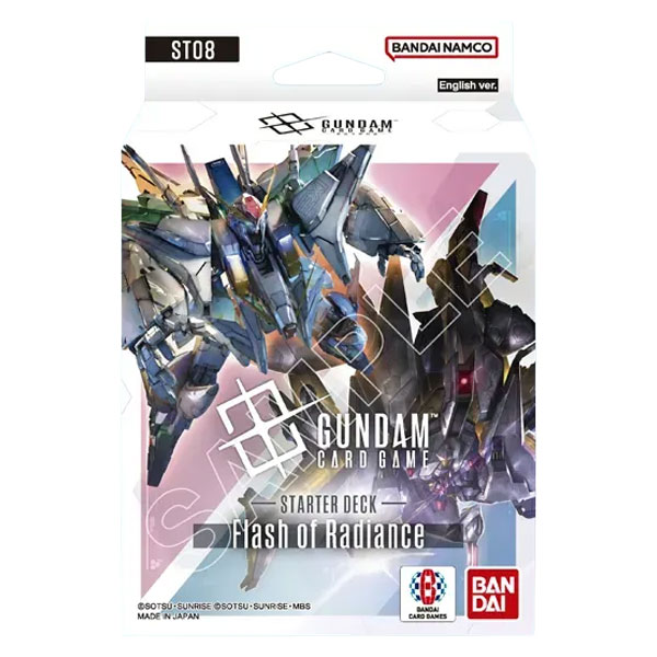 Bandai Gundam TCG: Starter Deck Flash of Radiance (ST-08)